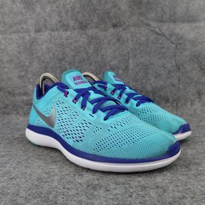 Nike Shoes Womens 6.5 Sneaker Athletic Trainer Flex 2016 Run Active Comfort Blue